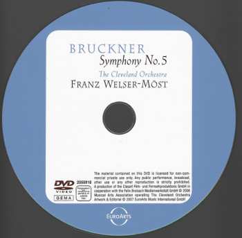 DVD Anton Bruckner: Symphony No. 5 275882