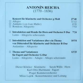 CD Anton Reicha: Bläserkonzerte 374217