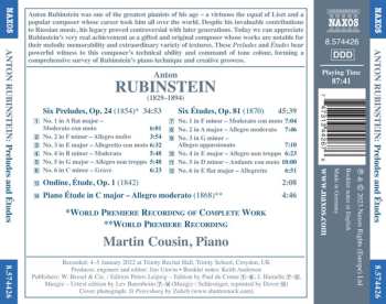 CD Anton Rubinstein: Preludes And Études 586264