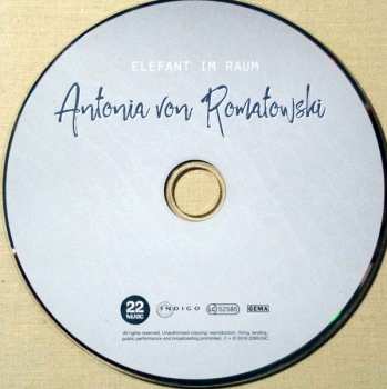 CD Antonia von Romatowski: Elefant Im Raum 446663