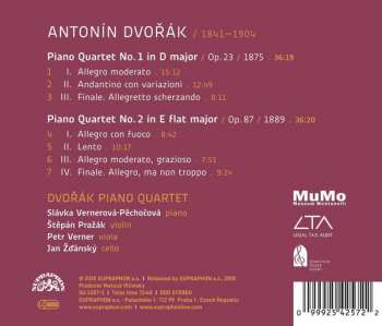 CD Antonín Dvořák: Piano Quartets Nos. 1 & 2 19296