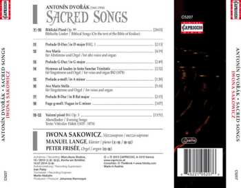 CD Antonín Dvořák: Sacred Songs 566160