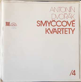 4LP/Box Set Antonín Dvořák: Smyčcové Kvartety /4 543512