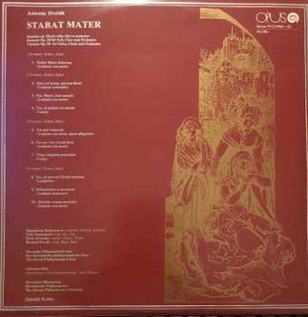 2LP Antonín Dvořák: Stabat Mater 543503