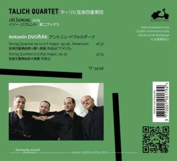 CD Antonín Dvořák: String Quartet No. 12 In F Major, Op. 96, 'American'; String Quintet No. 3 In E Flat Major, Op. 97 491511