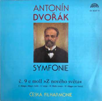 LP Antonín Dvořák: Symfonie Č. 9 E Moll, Z Nového Světa CLR 661889