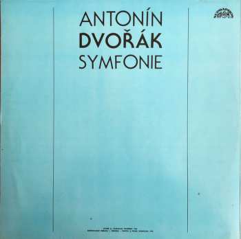 LP Antonín Dvořák: Symfonie Č. 9 E Moll, Z Nového Světa CLR 661889