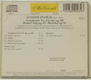 CD Antonín Dvořák: Symphonie No 8 · Domov Muj · Husitská 551863