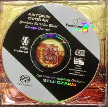 SACD Antonín Dvořák: Symphony No. 9 “New World” Carnival Overture Op. 92 155828