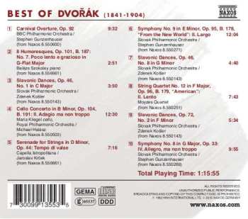 CD Antonín Dvořák: The Best Of Dvořák 490248