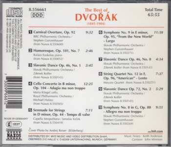 CD Antonín Dvořák: The Best Of Dvořák 422714