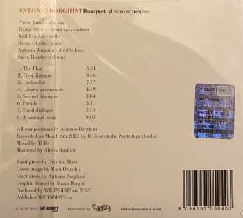 CD Antonio Borghini: Banquet Of Consequences LTD 567719