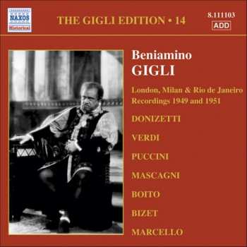 Antonio Caldara: Benjamino Gigli- Edition Vol.14