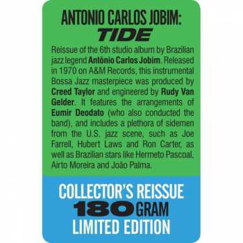 LP Antonio Carlos Jobim: Tide LTD | DLX 60011