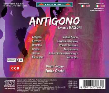 3CD Antonio Mazzoni: Antigono 633957