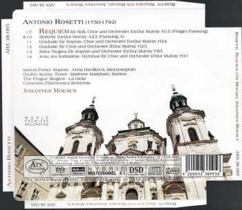 SACD Antonio Rosetti: Requiem Für Mozart 455754