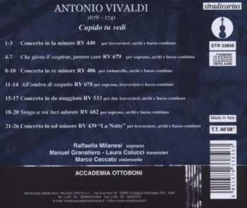 CD Antonio Vivaldi: Cupido Tu Vedi (Concerti E Cantate) 328825