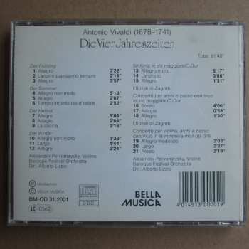 CD Antonio Vivaldi: Die Vier Jahreszeiten 578093