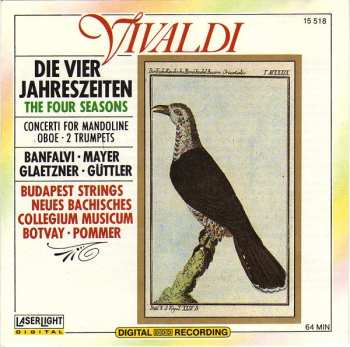 Album Antonio Vivaldi: Die Vier Jahreszeiten / The Four Seasons – Concerti For Mandoline • Oboe • 2 Trumpets