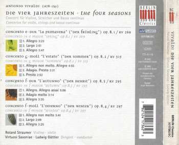 CD Antonio Vivaldi: Die Vier Jahreszeiten = The Four Seasons 419710