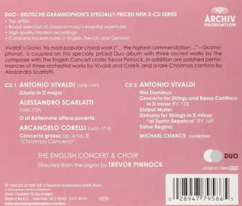 2CD Antonio Vivaldi: Gloria • Stabat Mater • Nisi Dominus • Salve Regina 100703