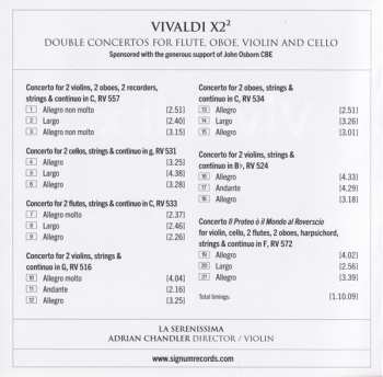 CD Antonio Vivaldi: Vivaldi X2² 632437