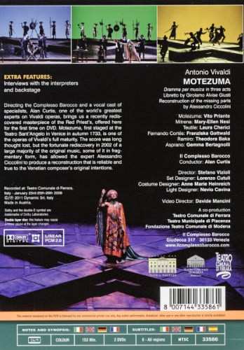 2DVD Antonio Vivaldi: Montezuma 221143