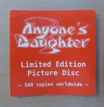 LP Anyone's Daughter: Anyone's Daughter LTD | PIC 550302