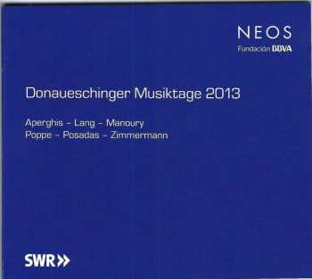 4SACD Bernhard Lang: Donaueschinger Musiktage 2013 650454