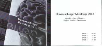 4SACD Bernhard Lang: Donaueschinger Musiktage 2013 650454