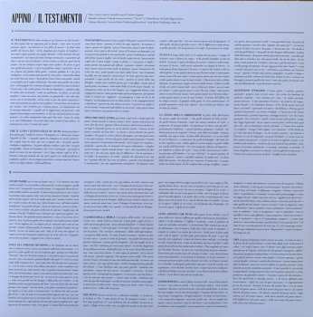 LP Andrea Appino: Il Testamento CLR | LTD | NUM 597947