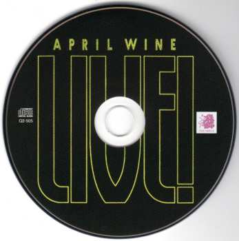 CD April Wine: April Wine Live 616740