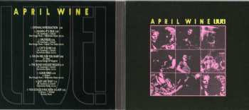 CD April Wine: April Wine Live 616740