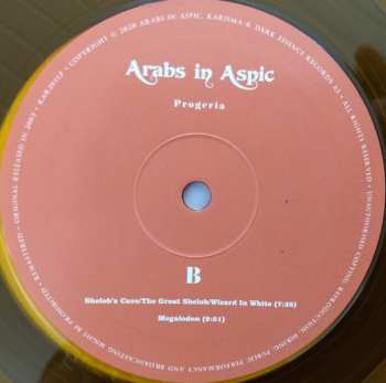 LP Arabs In Aspic: Progeria LTD | CLR 79533