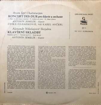 LP Aram Khatchaturian: Koncert Des-Dur Pro Klavír A Orchestr 565526