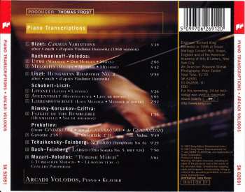 CD Arcadi Volodos: Piano Transcriptions 122822