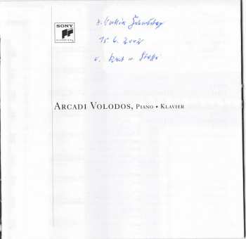 CD Arcadi Volodos: Piano Transcriptions 122822