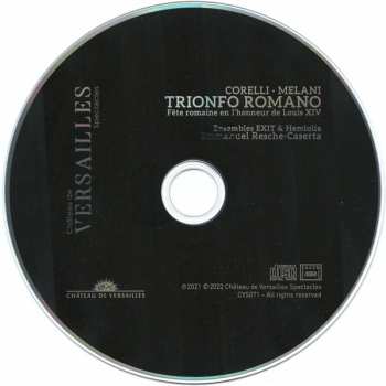 CD Arcangelo Corelli: Trionfo Romano (Fête Romaine En L'Honneur de Louis XIV) 564491