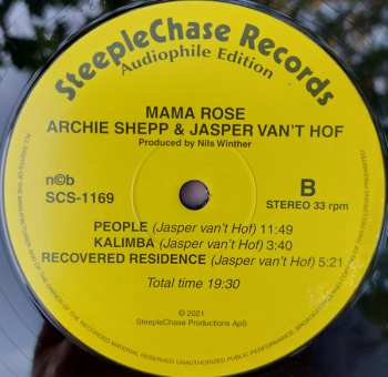 LP Archie Shepp: Mama Rose 89627