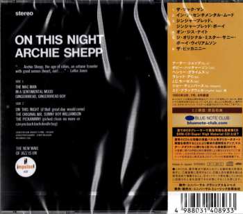 CD Archie Shepp: On This Night 632600