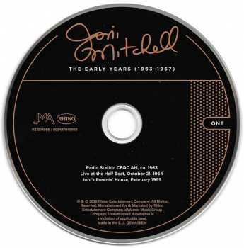 5CD/Box Set Joni Mitchell: Archives Volume 1: The Early Years 1963-1967  18678