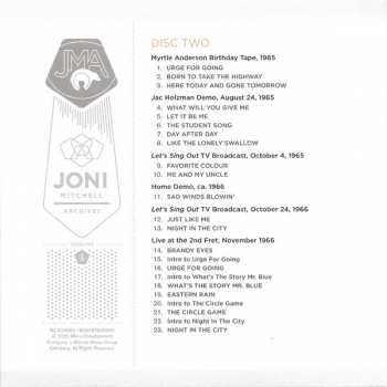 5CD/Box Set Joni Mitchell: Archives Volume 1: The Early Years 1963-1967  18678