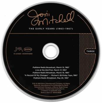 5CD/Box Set Joni Mitchell: Archives Volume 1: The Early Years 1963-1967  18678