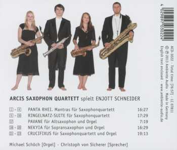 CD Arcis Saxophon Quartett: Arcis Saxophon Quartett Spielt Enjott Schneider 323512