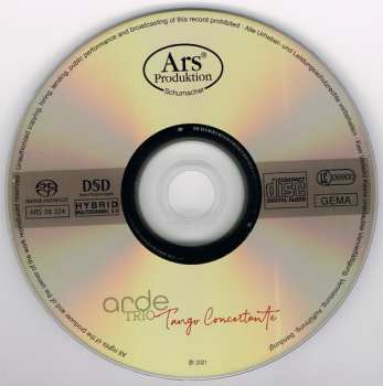 SACD ardeTrio: Tango Concertante (Vol. #1) 460736