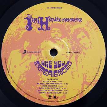 2LP The Jimi Hendrix Experience: Are You Experienced 2665