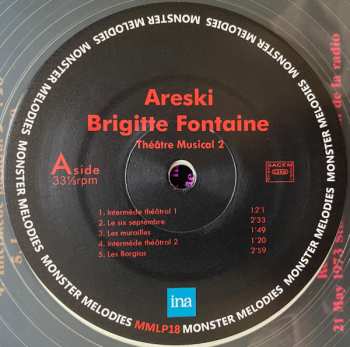 LP Areski - Brigitte Fontaine: Théâtre Musical 2 CLR 600237