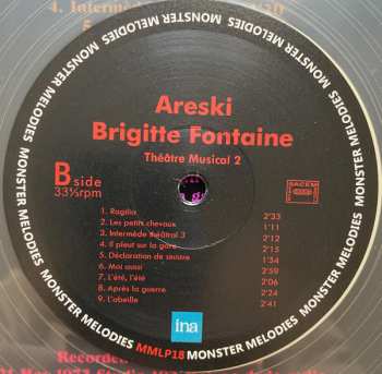 LP Areski - Brigitte Fontaine: Théâtre Musical 2 CLR 600237