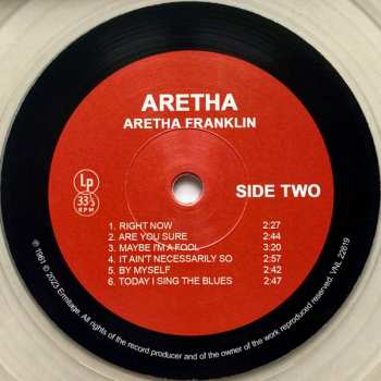 LP Aretha Franklin: Aretha Franklin CLR 597142