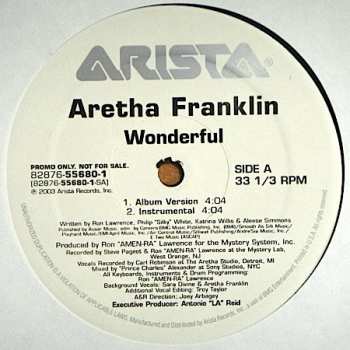 Album Aretha Franklin: Wonderful